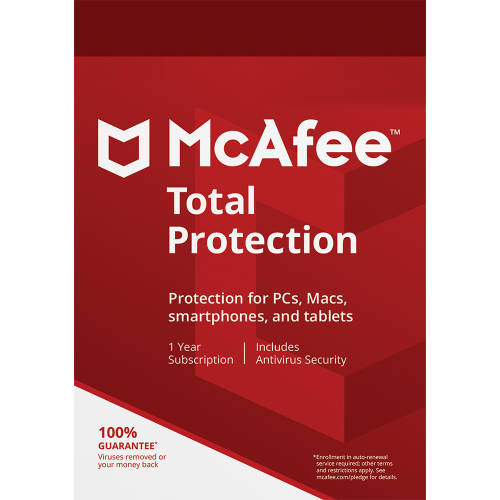 McAfee Total Protection - 1-Year / 5-Devices - USA