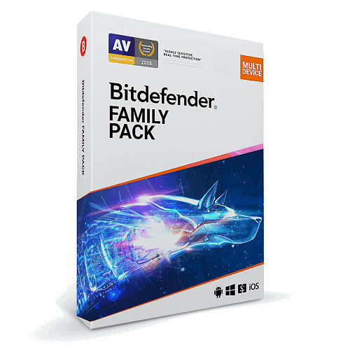 Bitdefender Family Pack - 1-Year / 15-Devices - United States & Canada
